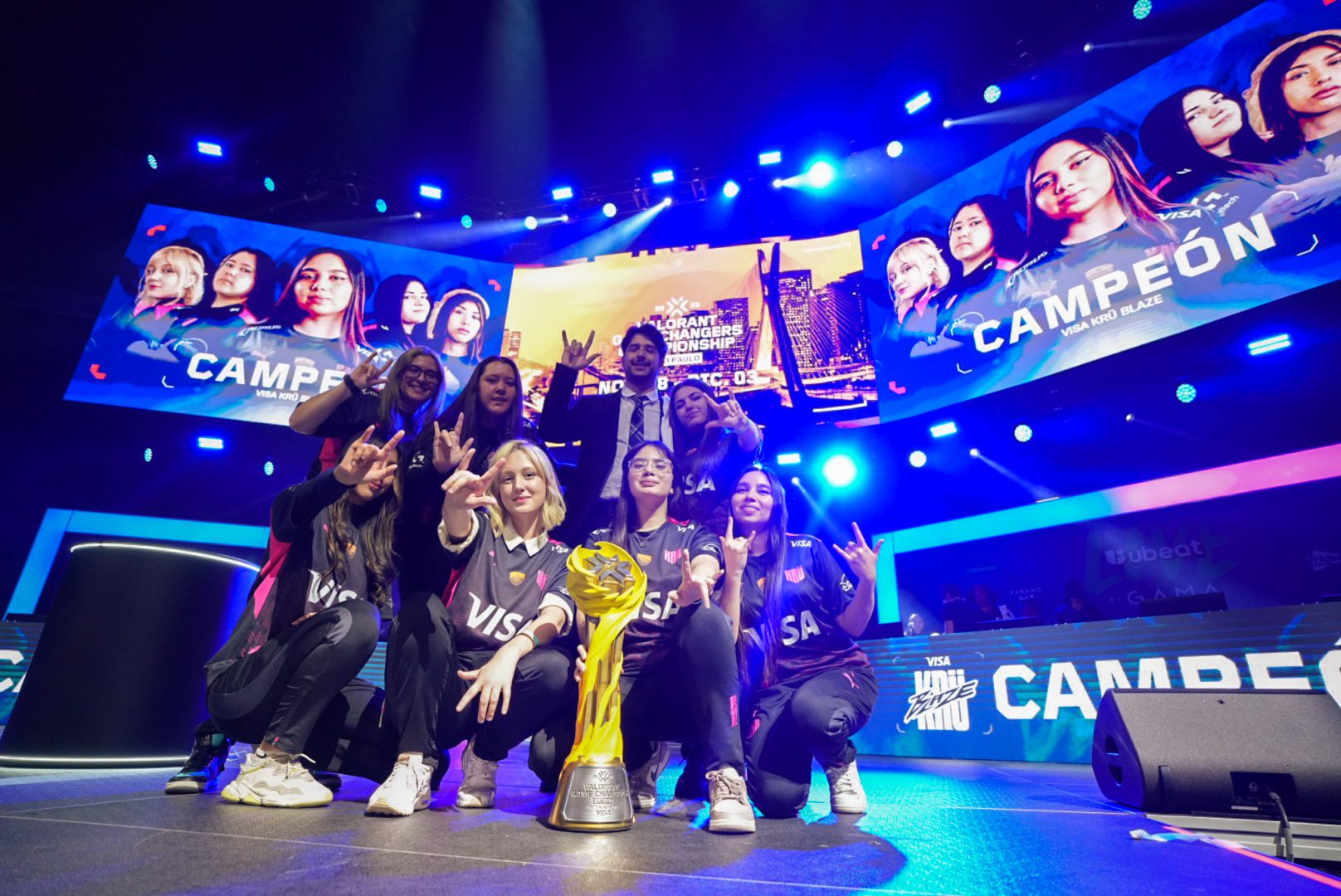 VISA KRÜ Blaze, campeonas regionales de Game Changers Latam VISA 2023 VISA KRÜ Blaze, campeonas regionales de Game Changers Latam VISA 2023