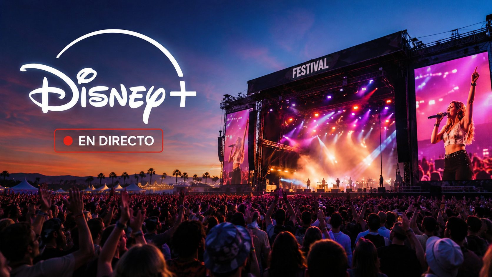 Disney+ emitirá grandes festivales en directo: el streaming musical gana otra ventana global Disney+ emitirá grandes festivales en directo: el streaming musical gana otra ventana global