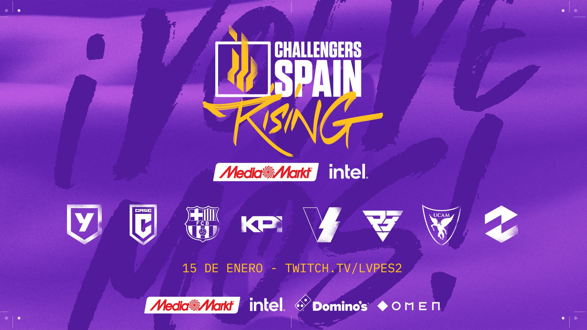 La Rising MediaMarkt Intel vuelve el 15 de enero con Barça eSports y FIVE como nuevos aspirantes al trono de CASE Esports 