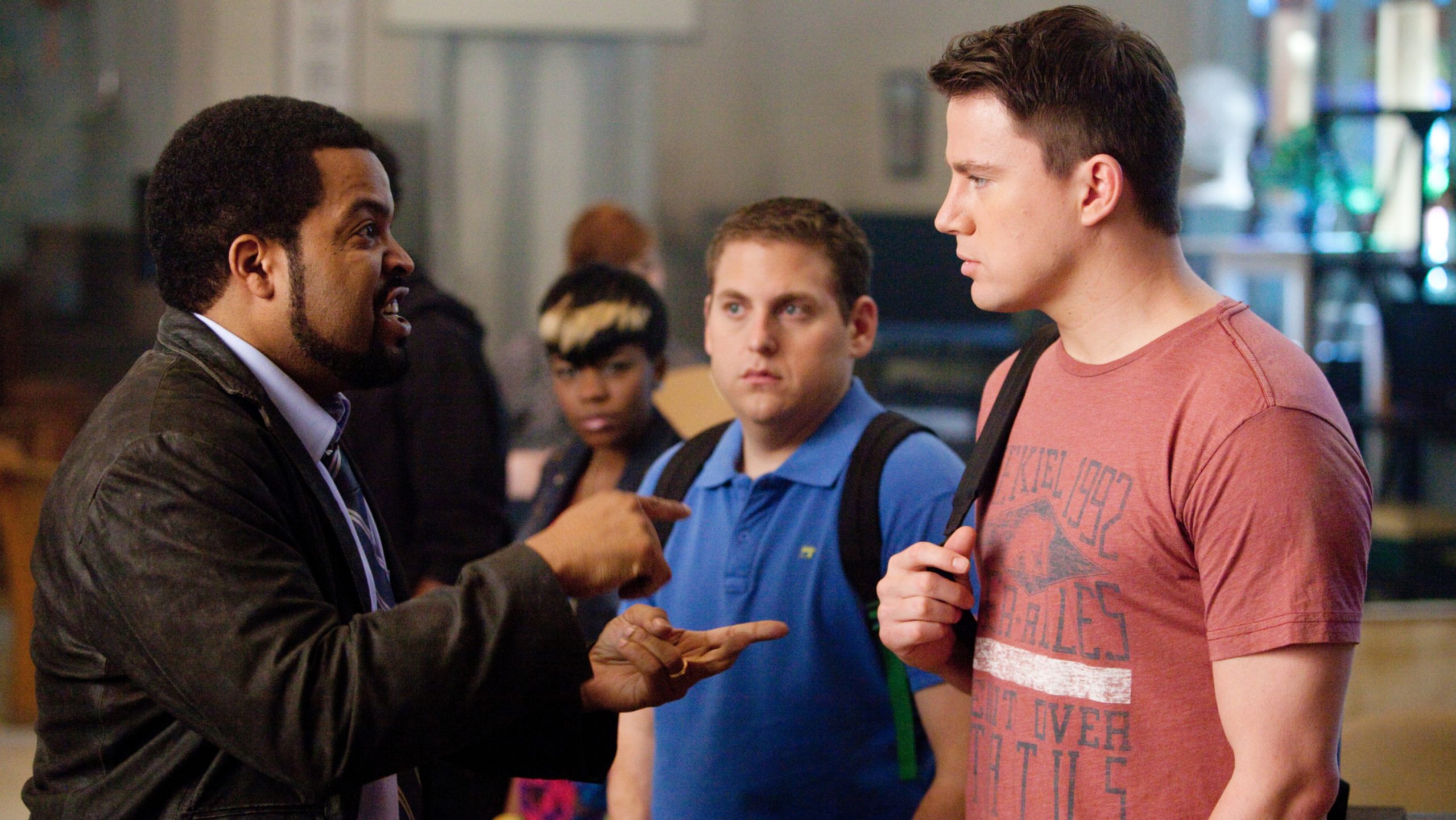 Channing Tatum, Jonah Hill e Ice Cube en 21 Jump Street (2012)