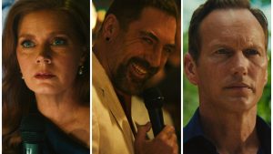 Javier Bardem, Amy Adams y Patrick Wilson en 'Cape Fear' (Apple TV+)