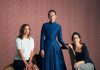 María Zamora, Ester Expósito como Ana Ozores y Mar Coll en la fotografía de prensa oficial de La Regenta