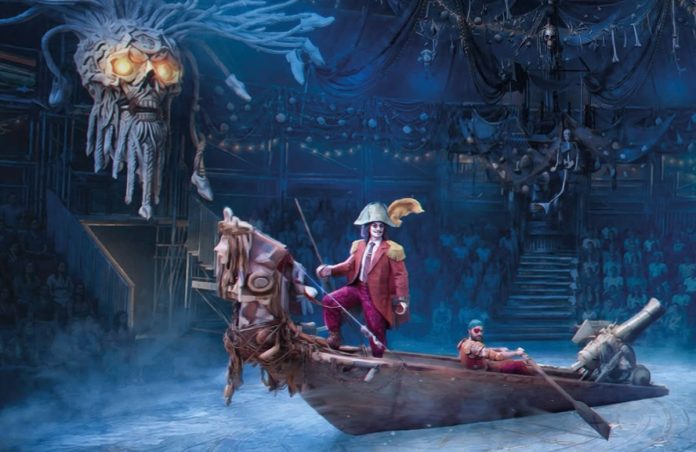 Escena del espectáculo The Island of Neverland
