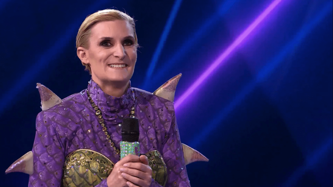 María Zurita era Dragona en ‘Mask Singer’