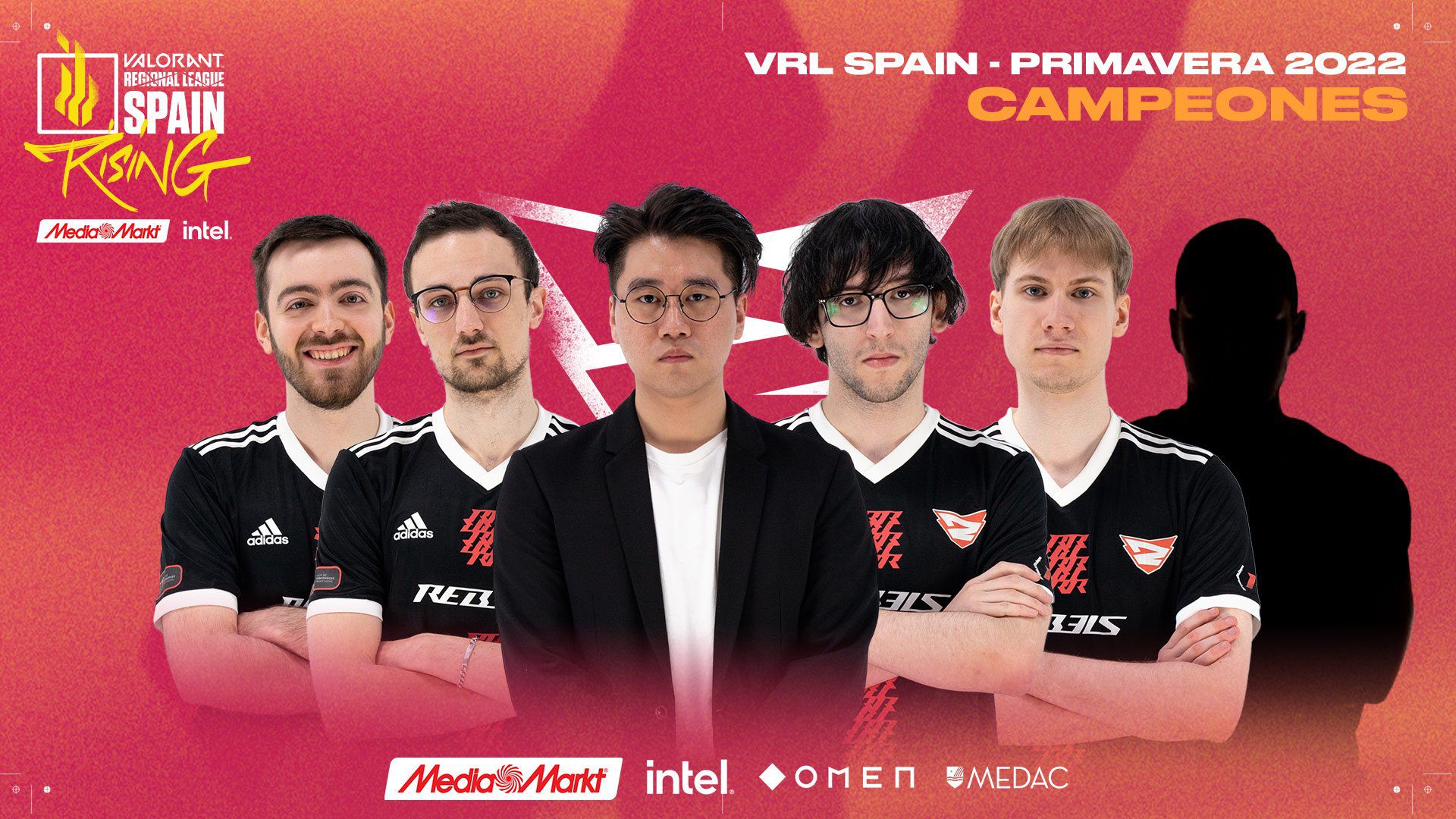 Rebels Gaming, primer campeón de la Rising MediaMarkt e Intel de VALORANT que organiza LVP