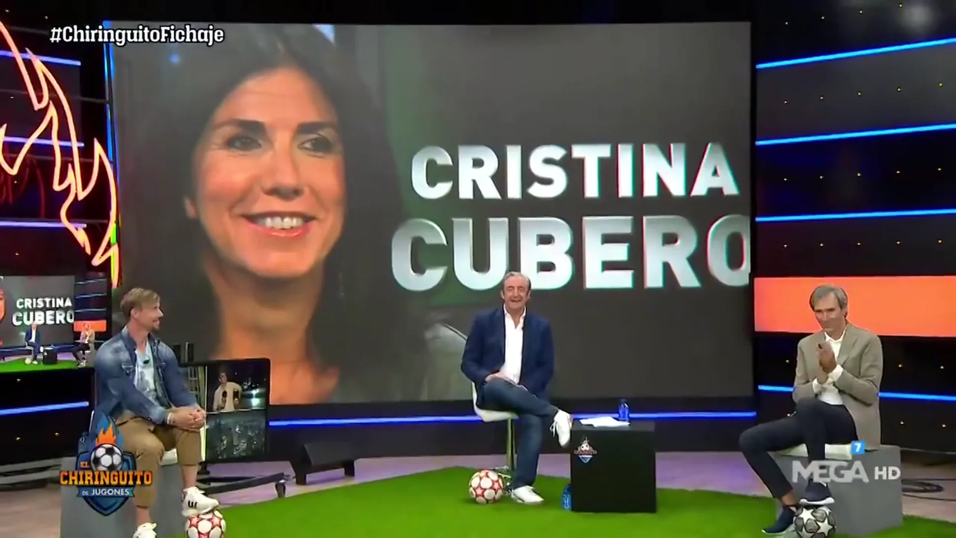 Cristina Cubero vuelve a ‘El Chiringuito de Jugones’ cinco años después de su salida