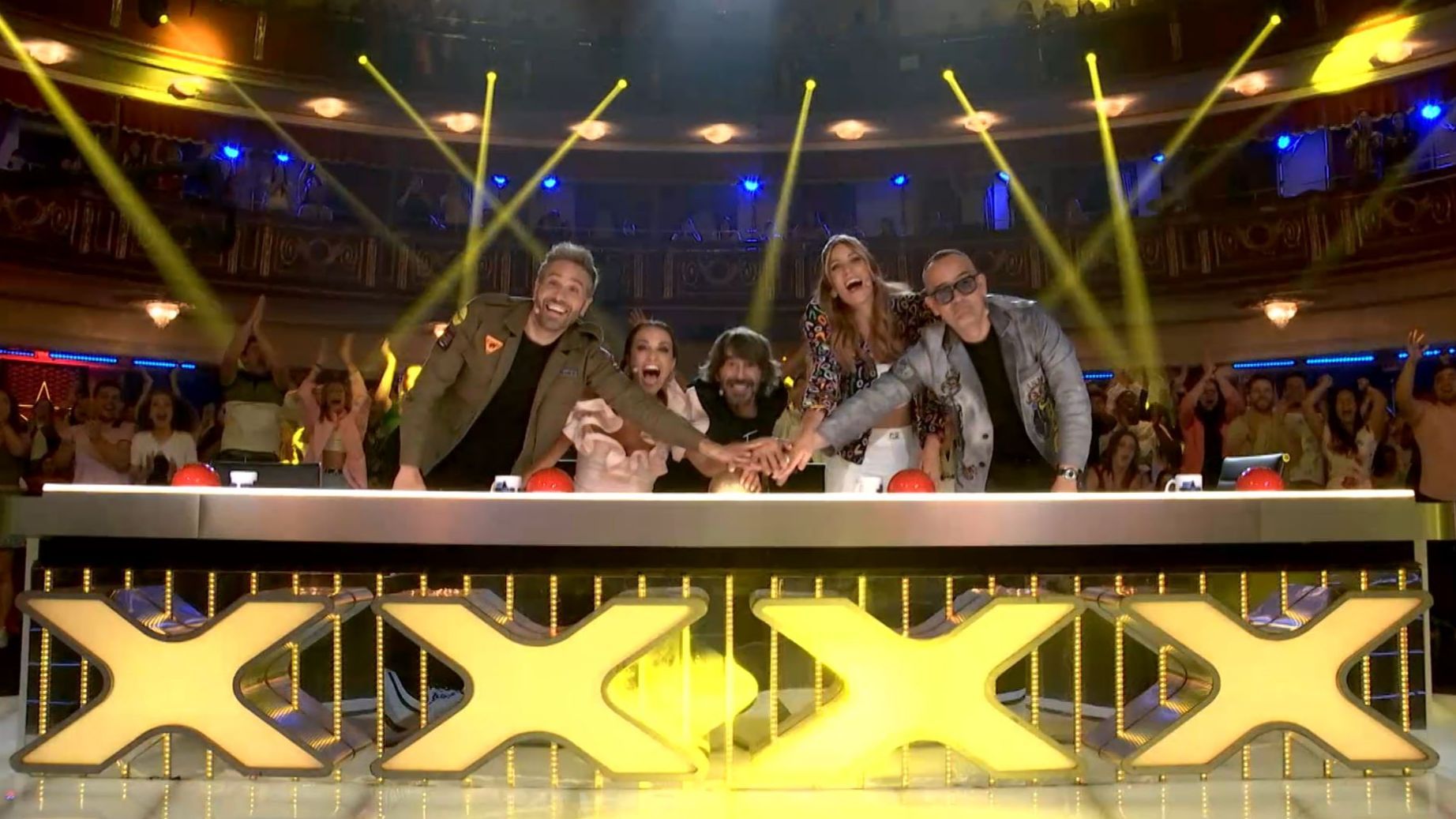 El Pase de Oro conjunto del jurado y Santi Millán, en la octava gala de audiciones de Got Talent España