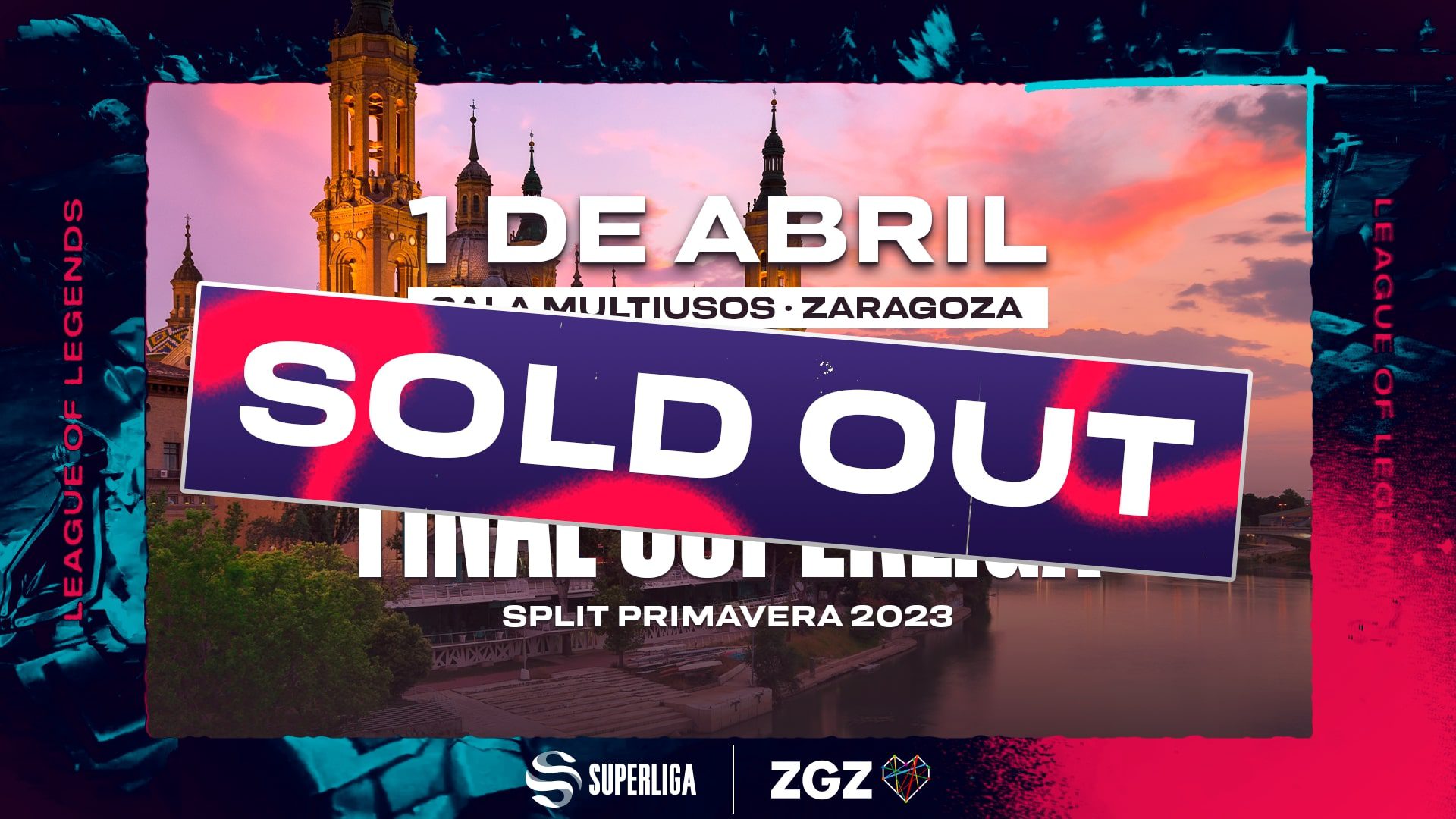 Las entradas para la final en Zaragoza de la Superliga de League of Legends que organiza LVP se agotan en poco más de 24 horas