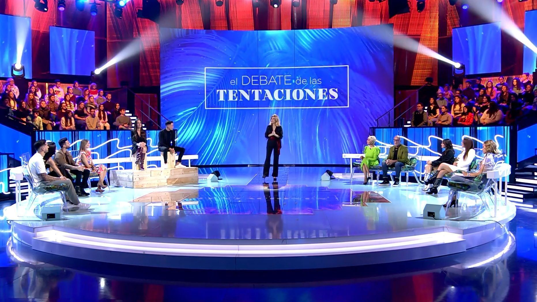 Dos nuevos protagonistas, Adrián y Laura, analizan lo vivido hasta ahora, en ‘El Debate de las Tentaciones’