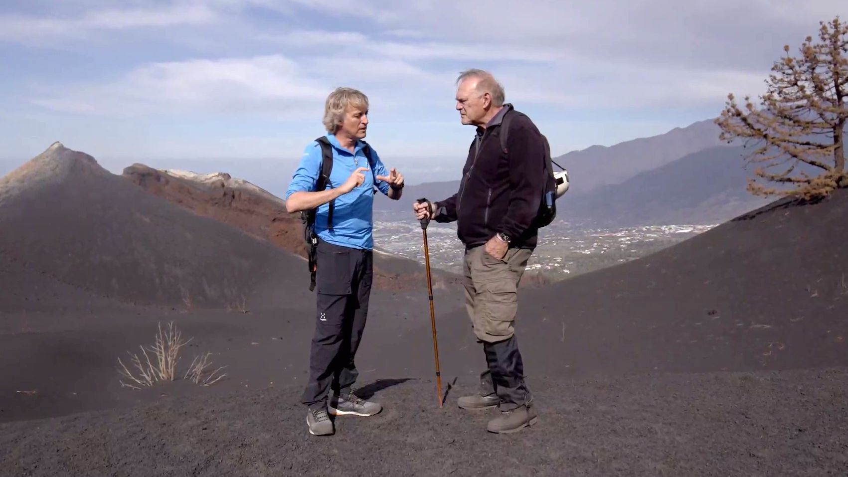 Pedro Piqueras regresa a La Palma y se adentra en zonas restringidas tras la erupción del volcán Cumbre Vieja, en ‘Planeta Calleja’
