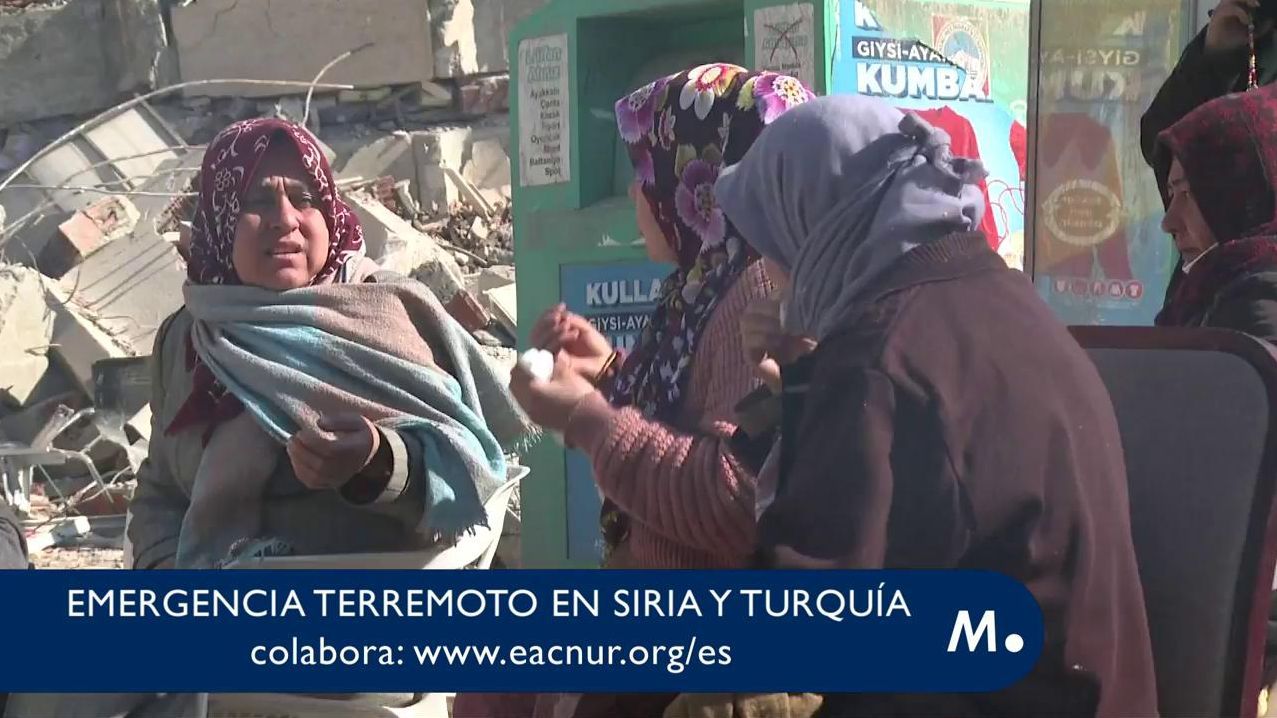 Mediaset España incorpora un faldón informativo con diversos cauces de colaboración solidaria ante los terremotos de Siria y Turquía