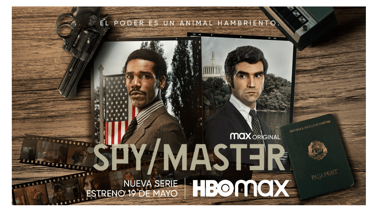 Spy/Master, la nueva serie original europea de HBO Max, se estrena el 19 de mayo