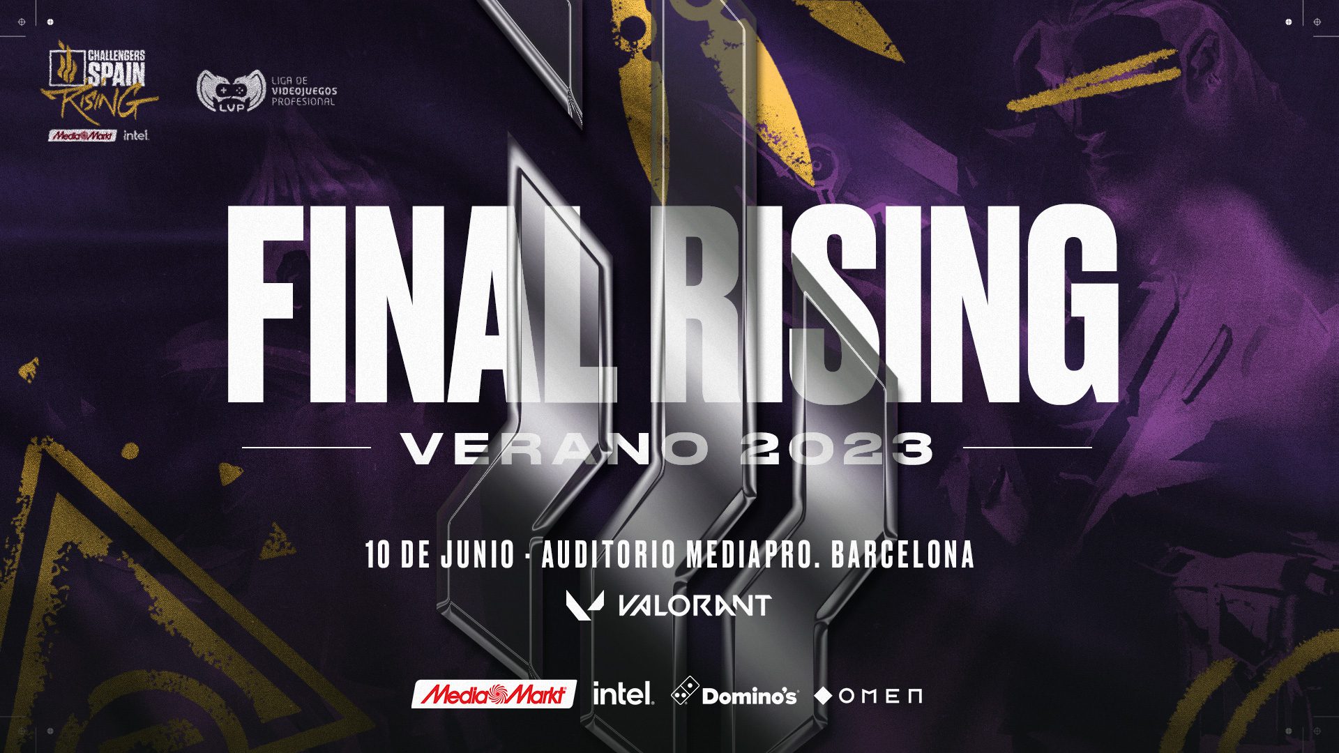 La final de la Rising MediaMarkt Intel se disputará el 10 de junio en el Auditorio MEDIAPRO de Barcelona