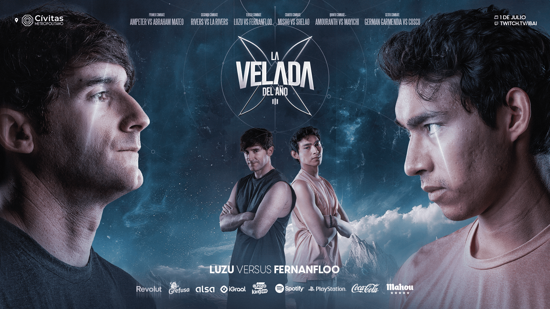 Fernanfloo, ganador del tercer combate de ‘La Velada del Año 3’