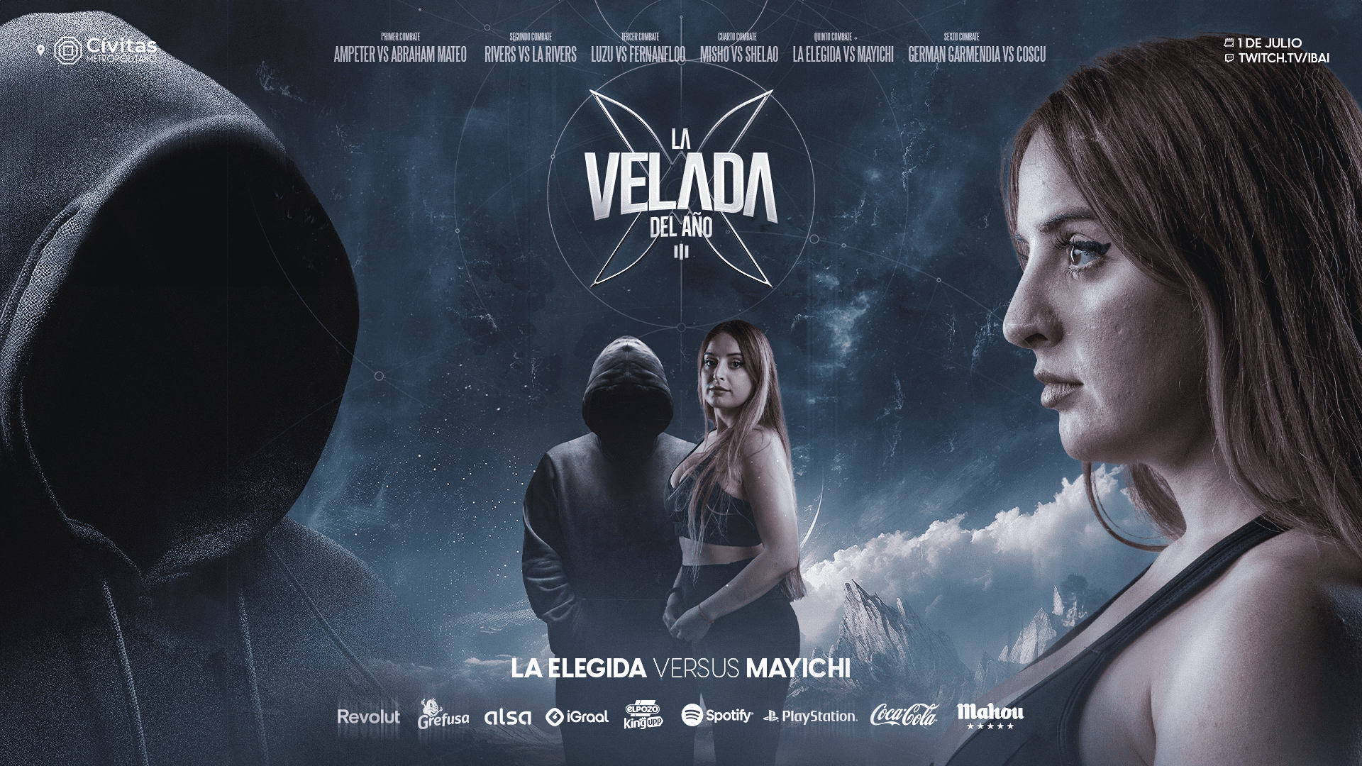 Rivers era La Elegida en La Velada del Año 3: así ha sido su combate contra Mayichi