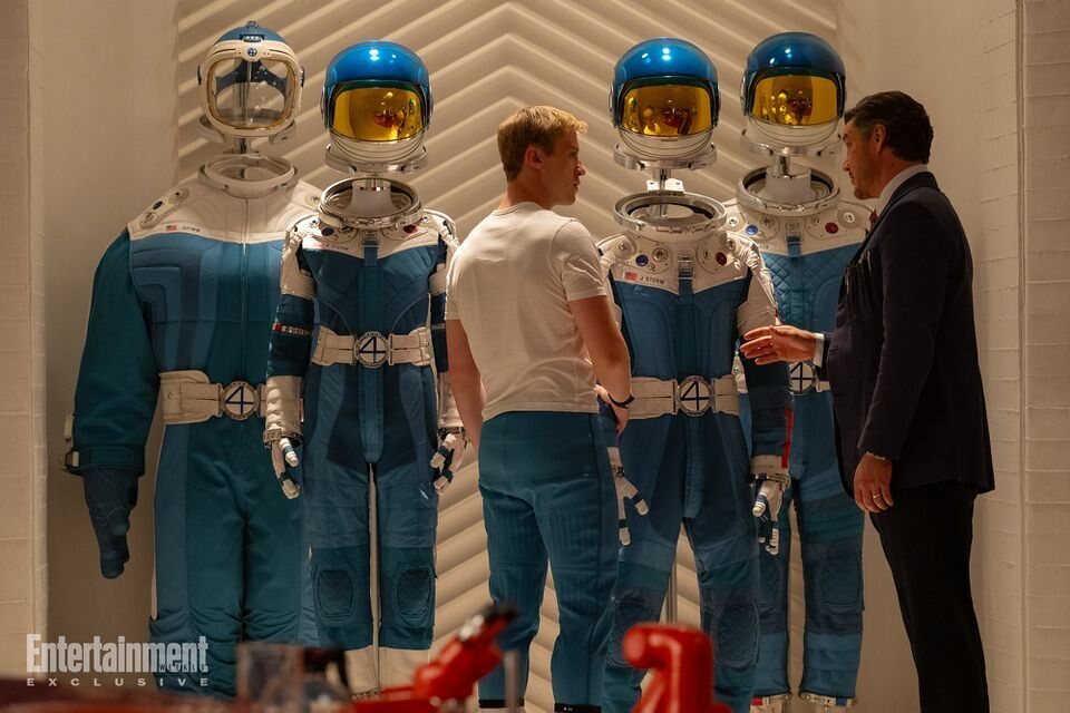 Johnny Storm y Reed Richards en 'Los Cuatro Fantásticos: Primeros pasos'