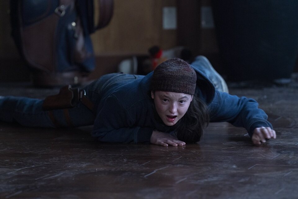 Bella Ramsey interpretando a Ellie en 'The Last of Us'