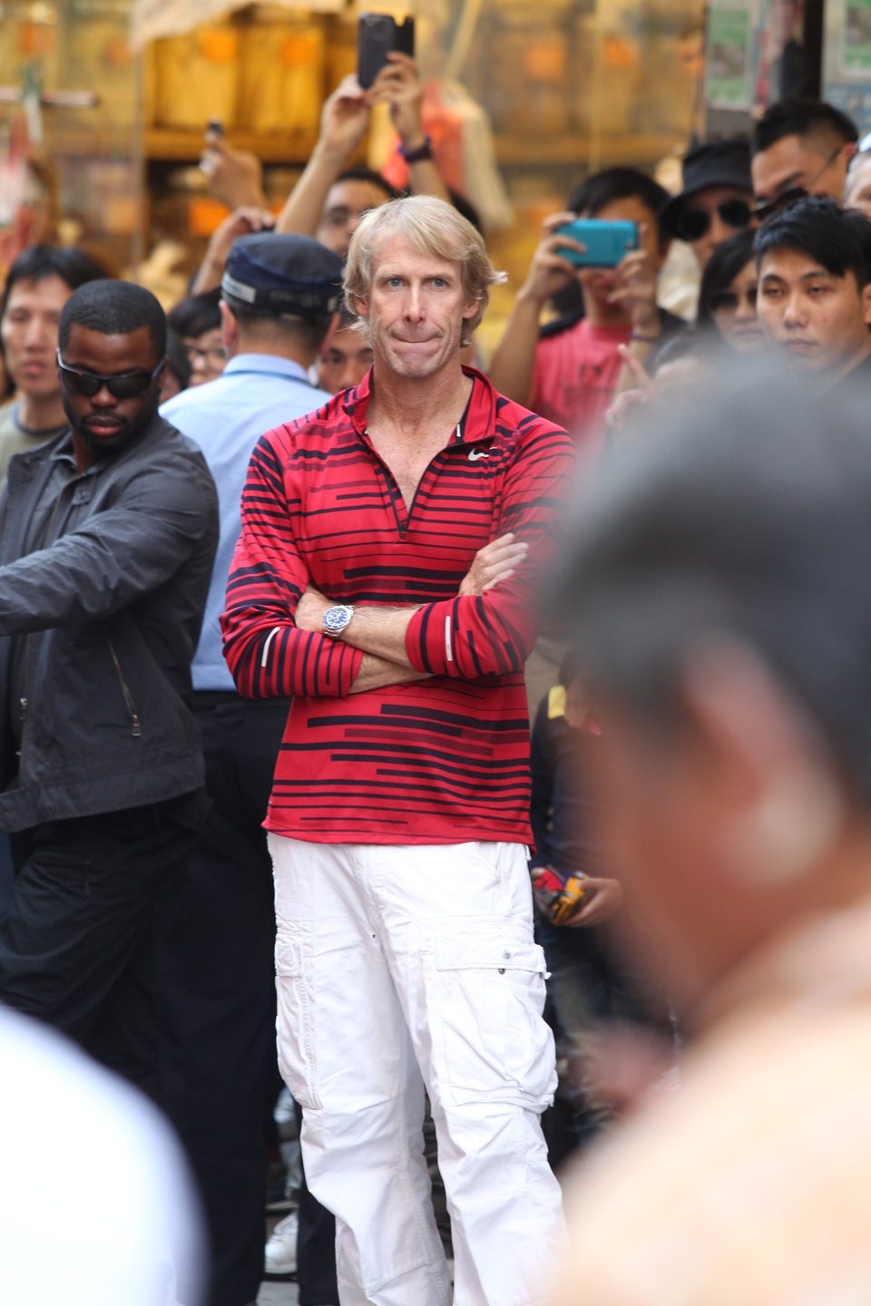 Michael Bay en el rodaje de 'Transformers 4'