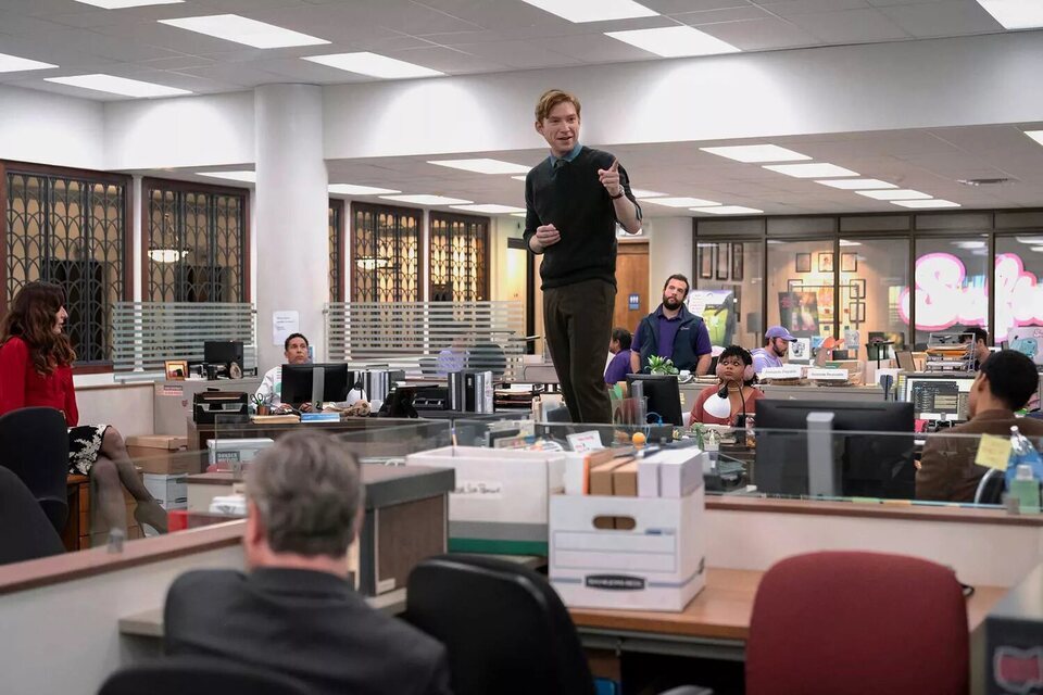 Domhnall Gleeson es Ned Sampson en 'The Paper'