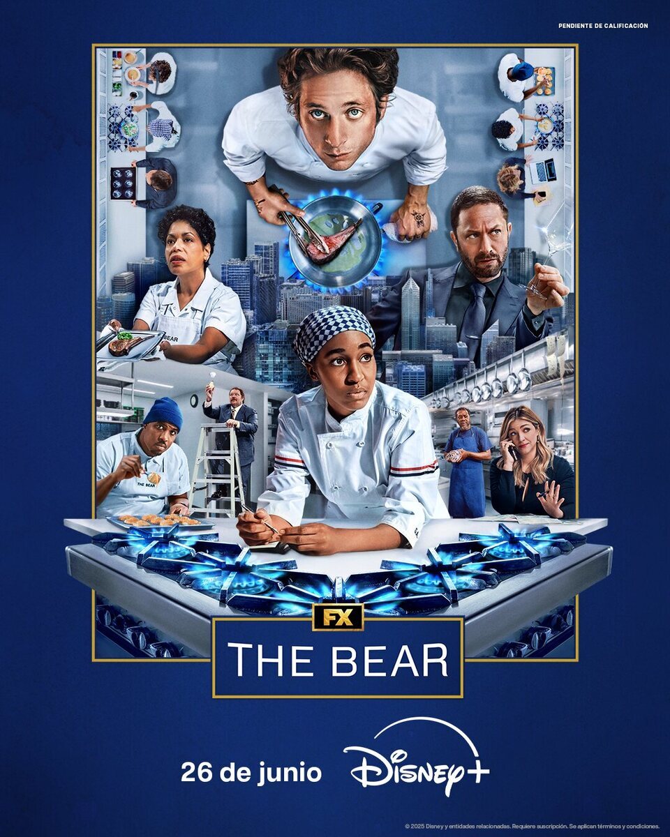 Póster de la temporada 4 de 'The Bear'
