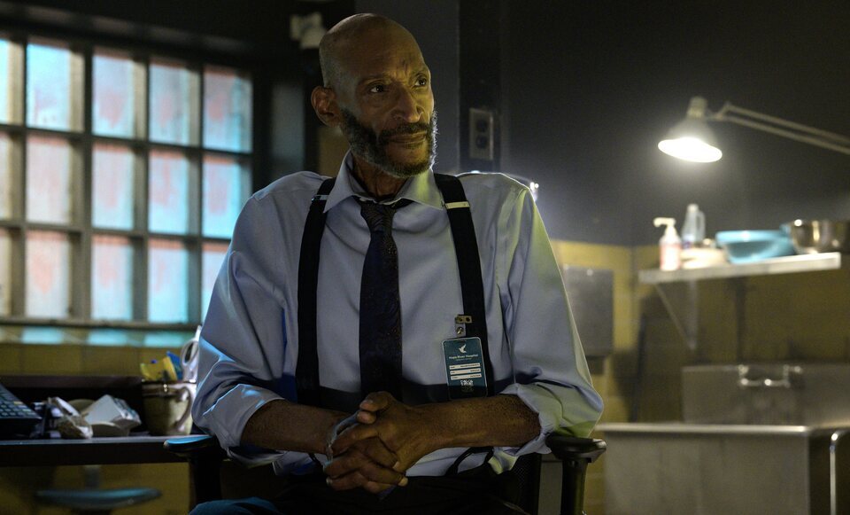 Tony Todd en su última escena en el cine