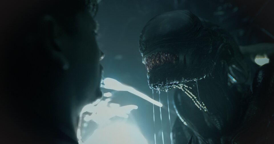 El xenomorfo en 'Alien: Romulus'
