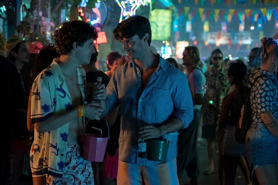 Patrick Schwarzenegger y Sam Nivola, la polémica pareja de hermanos