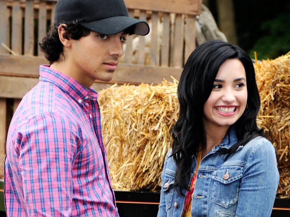 Demi Lovato y Joe Jonas en 'Camp Rock 2: The Final Jam'