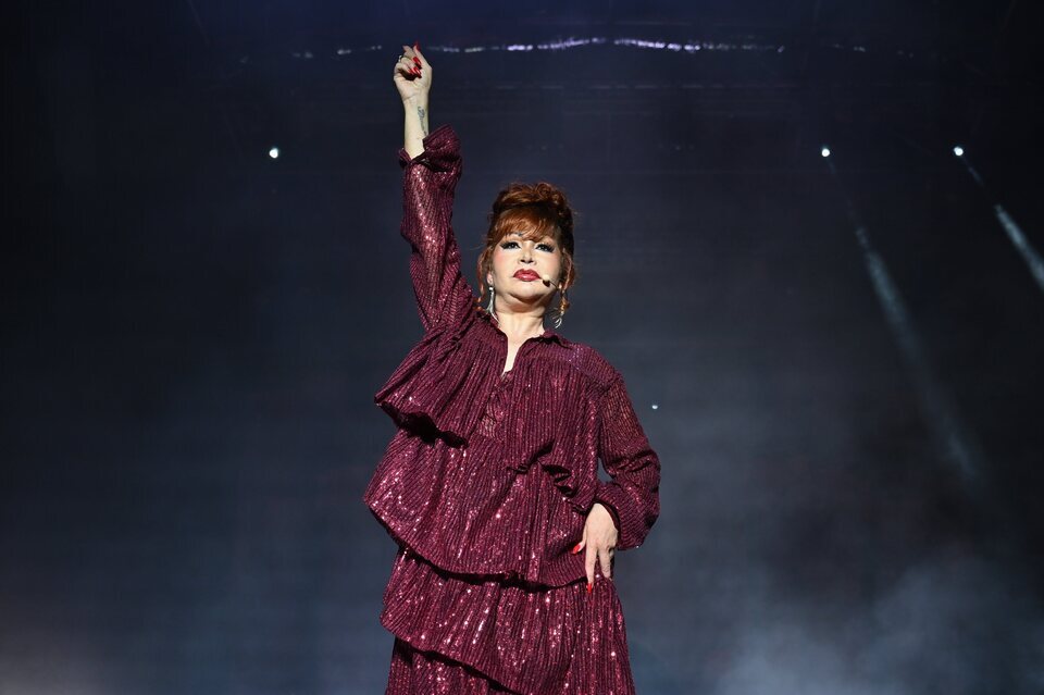 Yurena en la fiesta décimo aniversario de Netflix