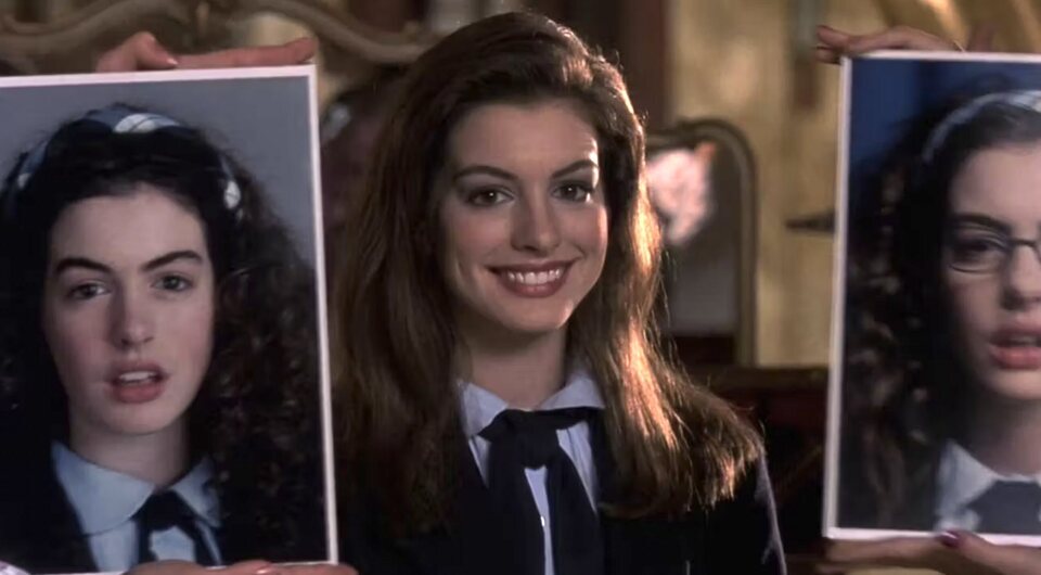 Anne Hathaway en 'Princesa por sorpresa'