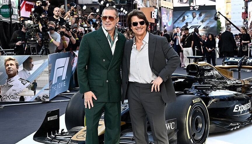 Brad Pitt y Tom Cruise, dos leyenda de Hollywood juntas