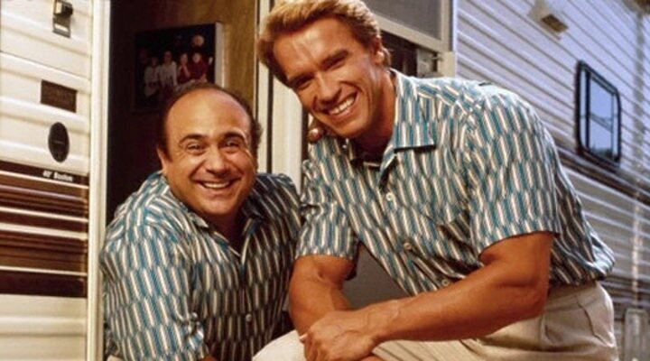 Arnold Schwarzenegger y Danny DeVito, la pareja de hermanos