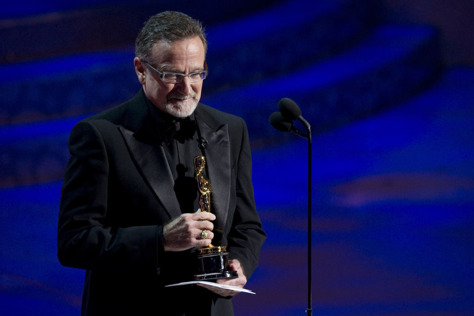 Robin Williams en la gala de los Oscar 2010