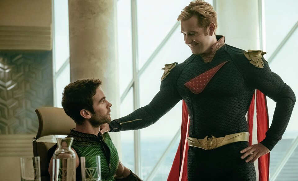 Profundo y Patriota en 'The Boys'