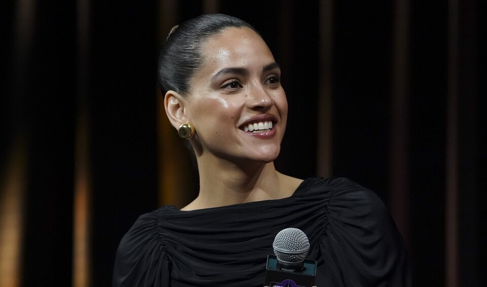 Adria Arjona en la Star Wars Celebration en Japón