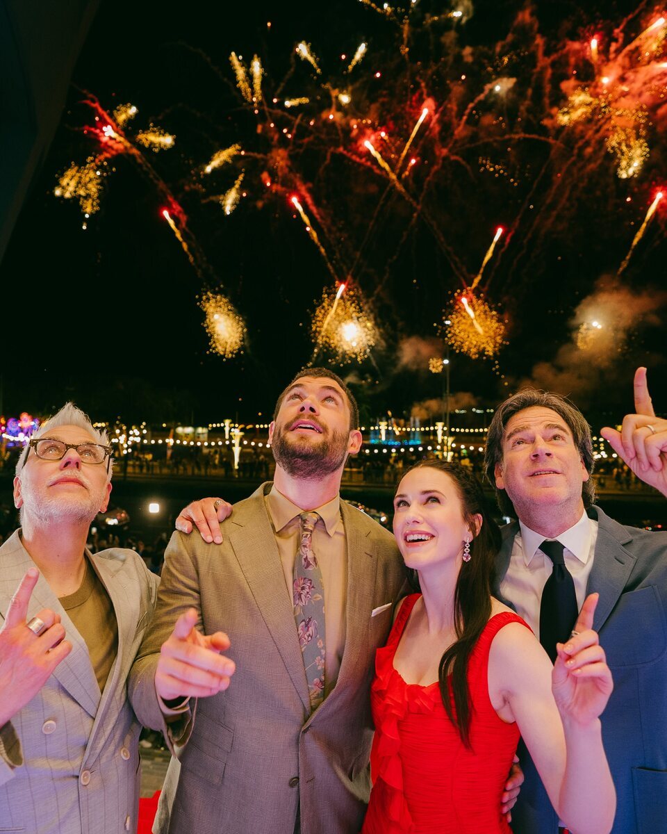 James Gunn, David Corenswet, Rachel Brosnahan y Peter Safran presentan 'Superman'