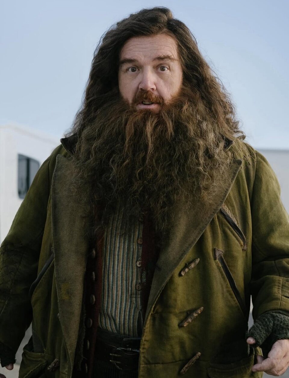 Nick Frost como Hagrid en la nueva serie de 'Harry Potter'