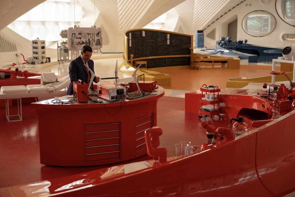 Laboratorio de Reed Richards en la Torre Baxter de 'Los 4 Fantásticos: Primeros pasos'