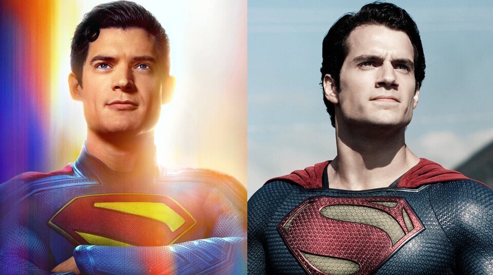 David Corenswet y Henry Cavill, dos hombres de acero (y muchos dólares)