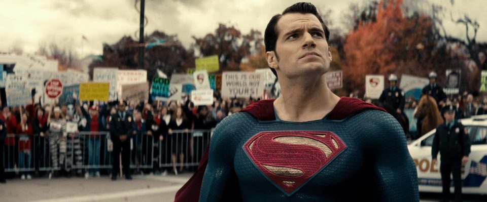 Henry Cavill en 'Batman v Superman: El amanecer de la justicia'