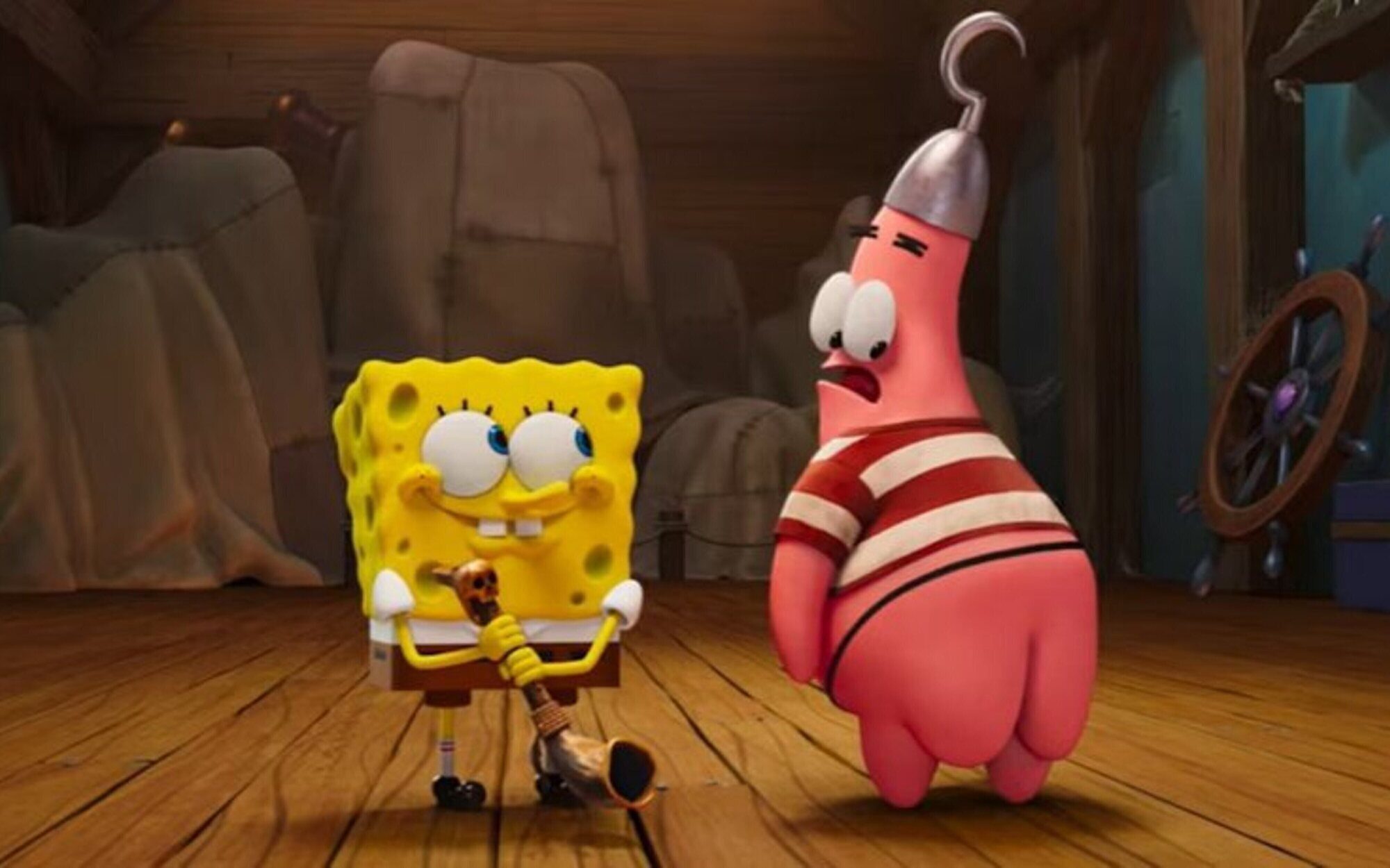 Bob Esponja vuelve a los cines con una nueva aventura pirata en 3D para festejar Navidad