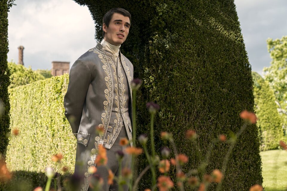 Corey Mylchreest en 'La reina Carlota: Una historia de Los Bridgerton'