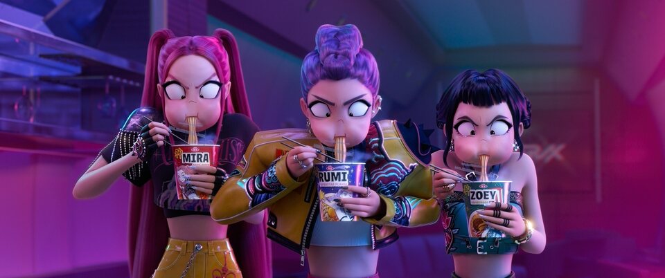 'Las guerreras k-pop', en la carrera de los Oscars