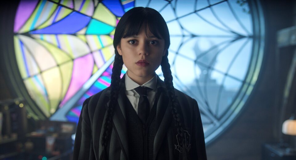 Jenna Ortega es la protagonista de 'Miércoles'