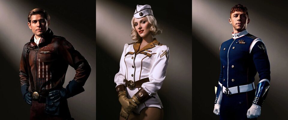 Bombsight, Private Angel y Torpedo en 'Vought Rising'