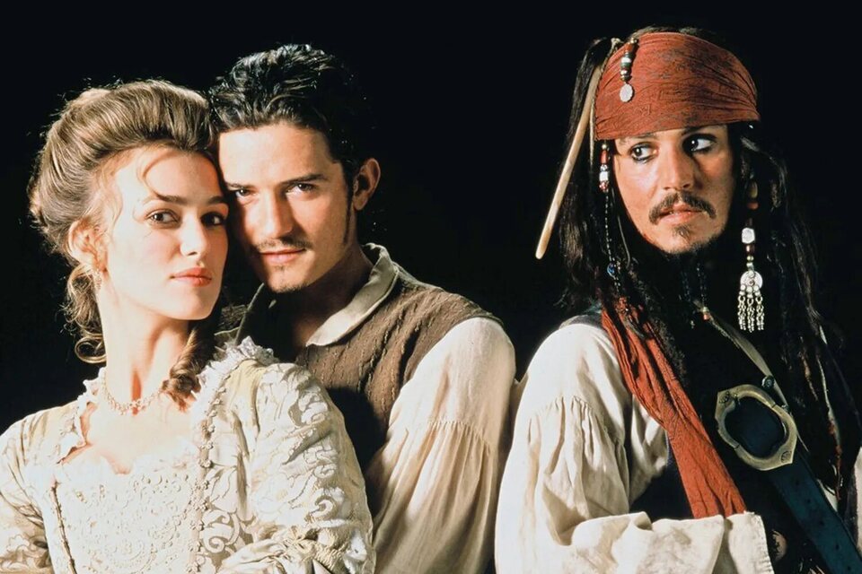 El reparto original de 'Piratas del Caribe'