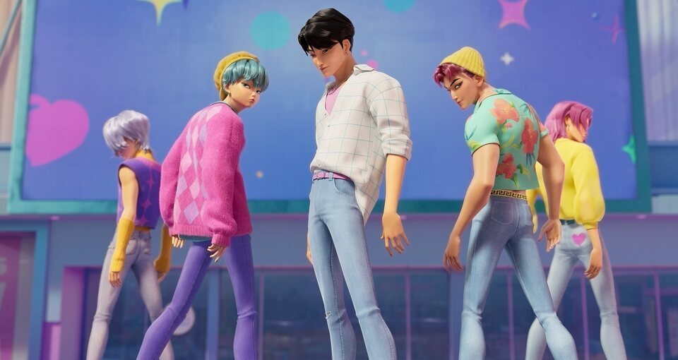 Los Saja Boy en 'Las guerreras k-pop'