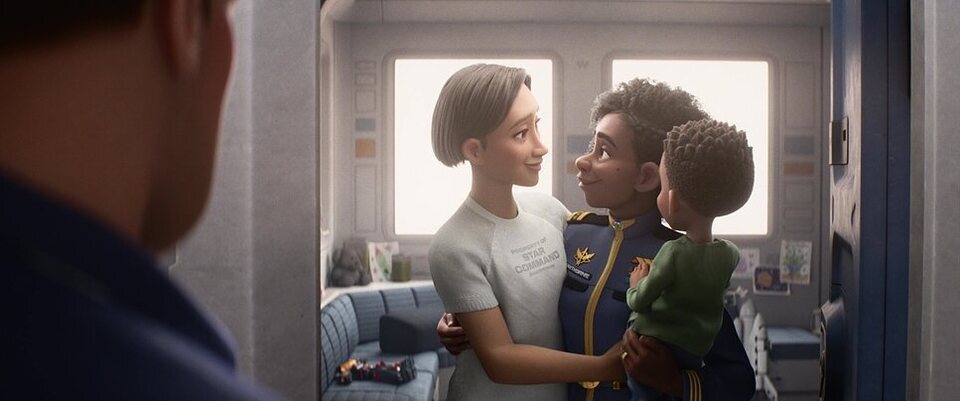 La familia de dos madres que se puede ver en la película