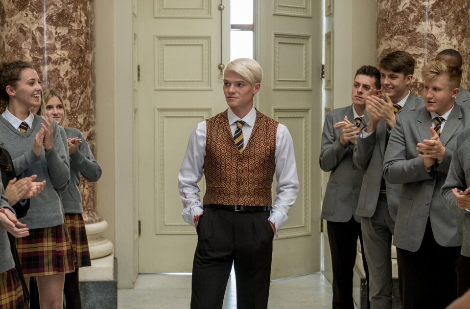 Tom Rhys Harries en 'Las reglas de Slaughterhouse'