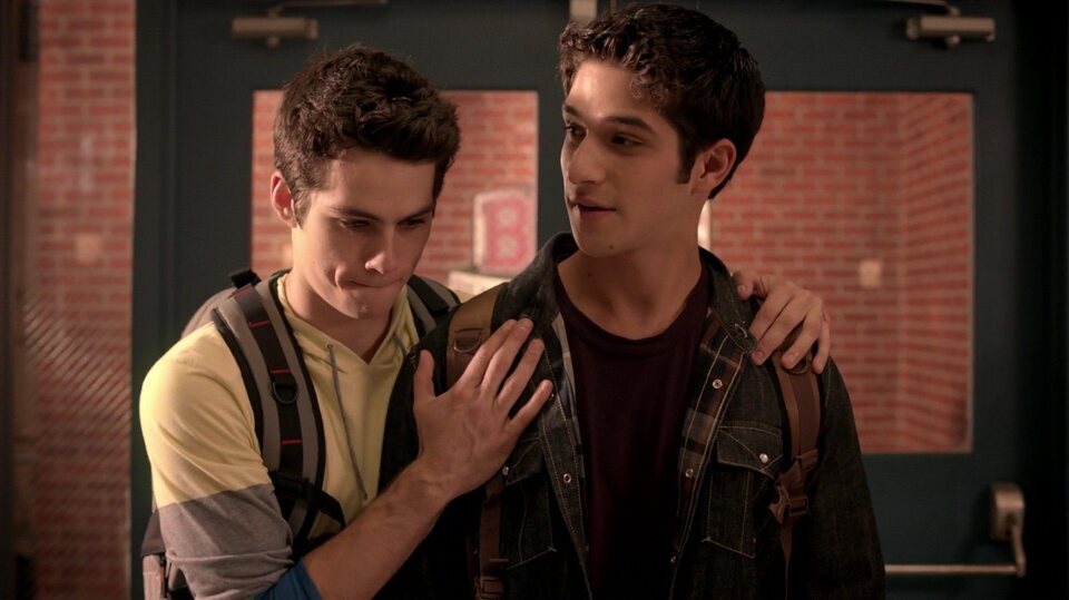 Stiles y Scott, best friends forever